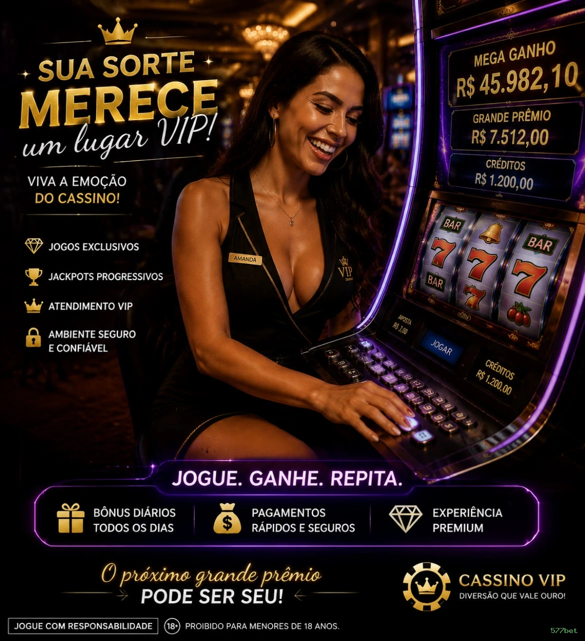 Cassino 577bet app mobile